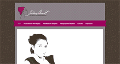 Desktop Screenshot of julianeschmidt-gesang.de